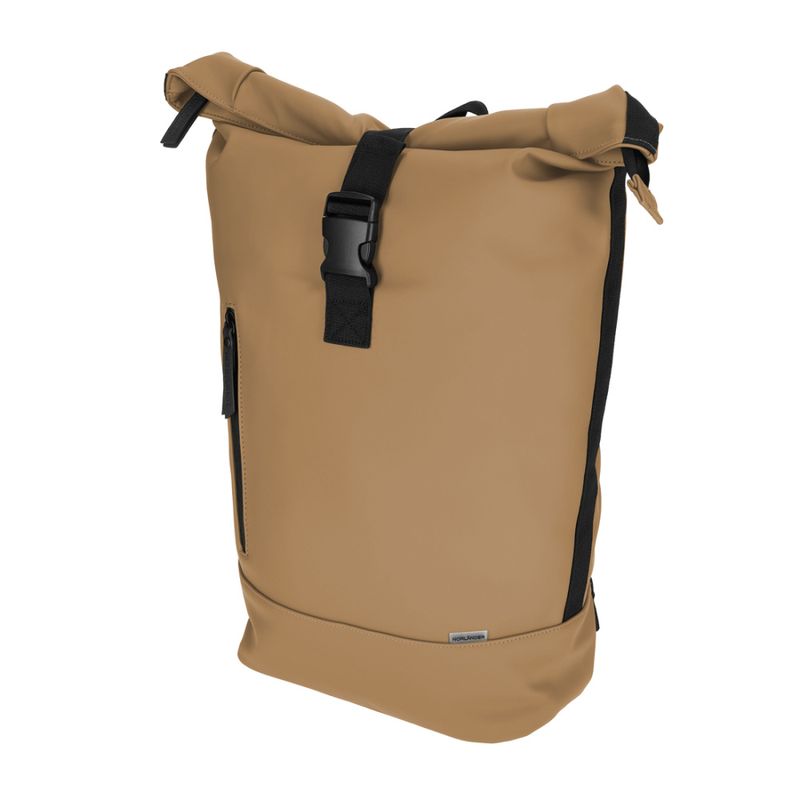 NORLÄNDER Dull PU Rolltop Rygsekk 2.0 - Brun