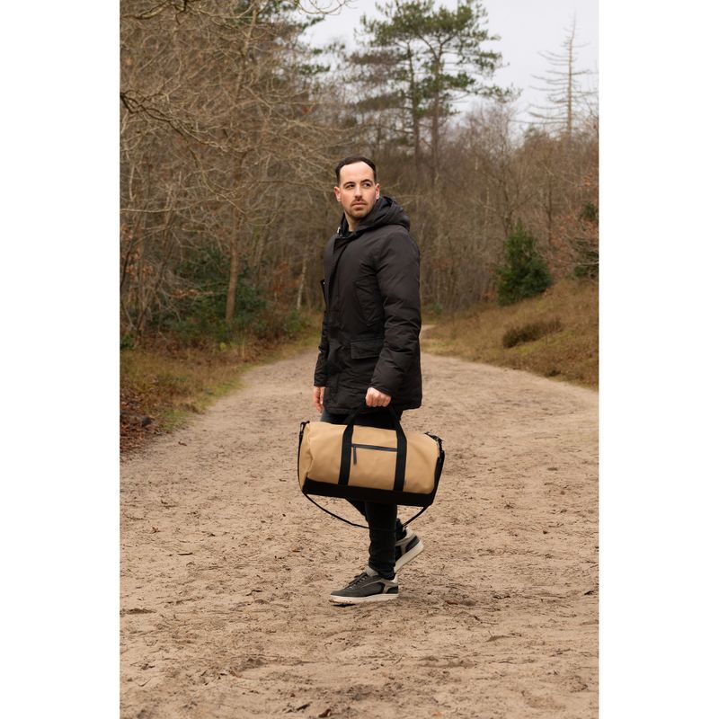 NORLÄNDER Dull PU Duffelbag - Brun